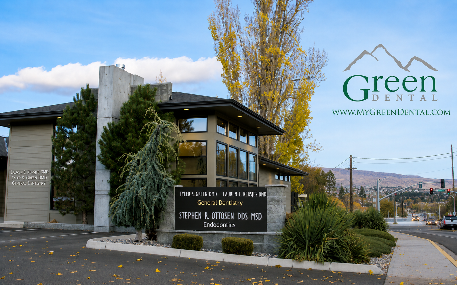 Green Dental office on Fifth Street in Wenatchee
